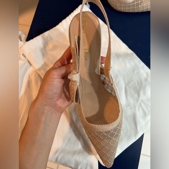 DIOR Women's J'Adior Slingback Pumps - Picture 7 of 8